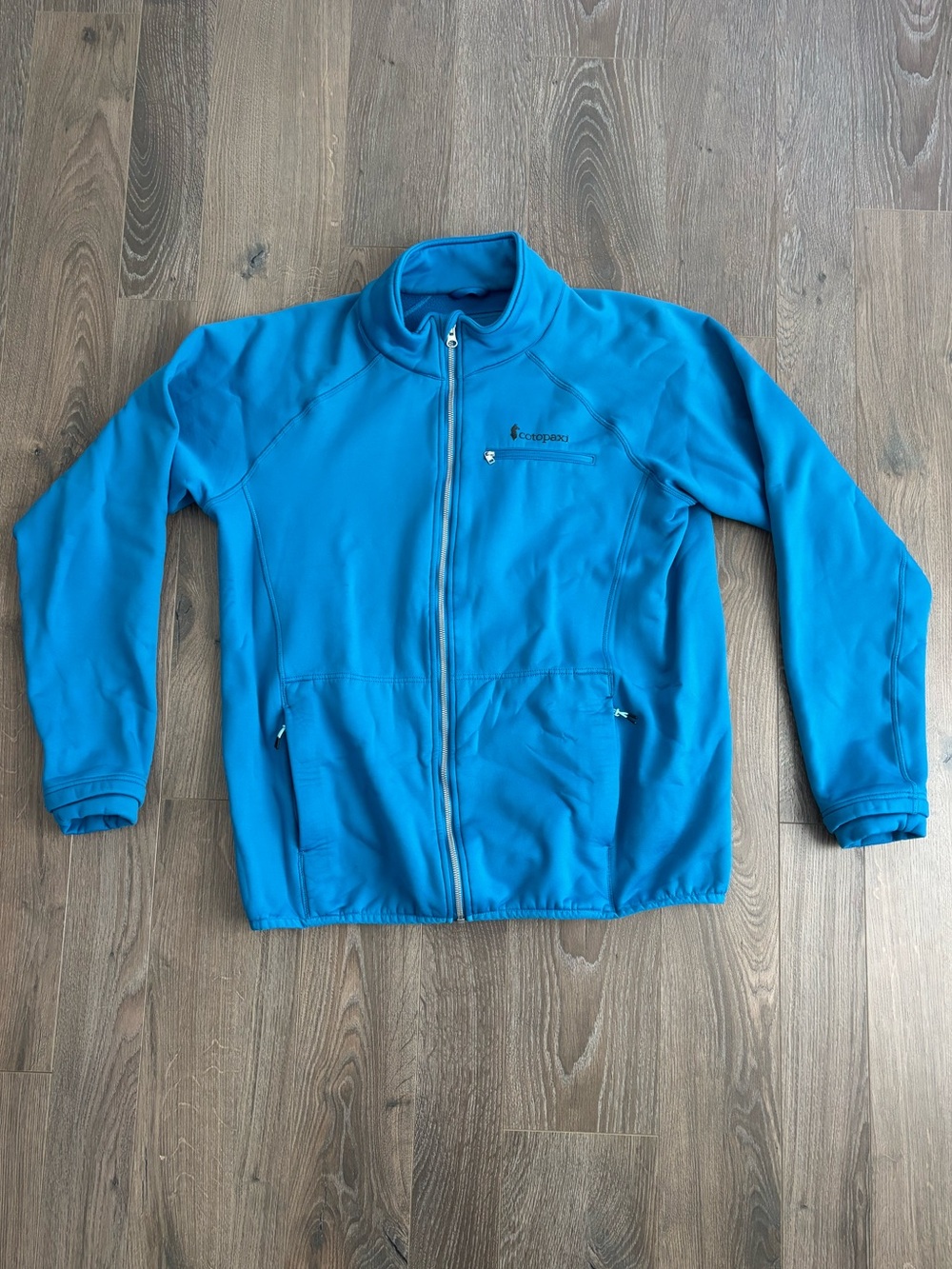 cotopaxi Men’s Bright Blue Performance Full-Zip Jacket